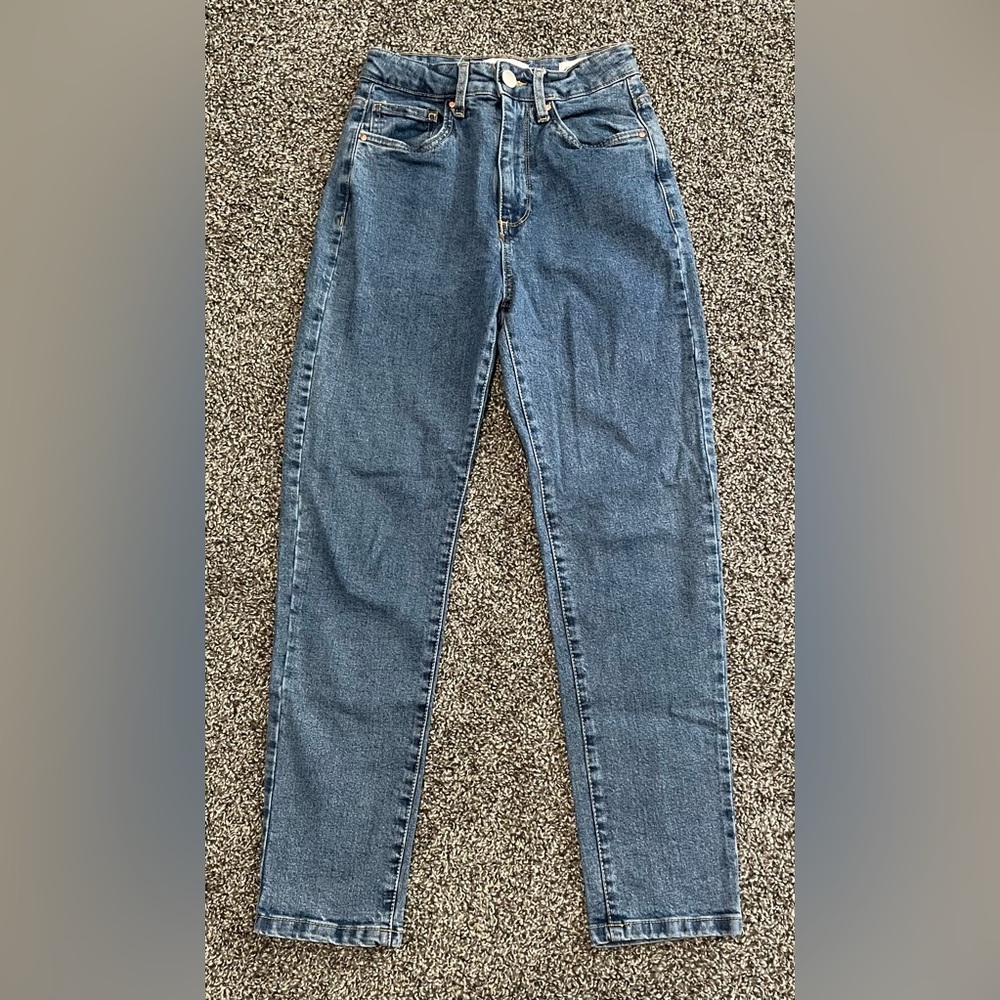 High rise mom jeans